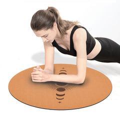 Cork Natural Rubber Non Slip Meditation Mat
