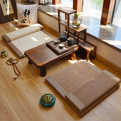 Natural Bamboo Fiber Round Zafu Meditation Cushion