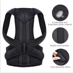 Adjustable Posture Corrector Low Back Shoulder Support