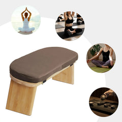 Foldable Kneeling Meditation Bench Portable Support Seat