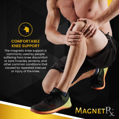 Magnetic Therapy Knee Compression Sleeves Pair Support