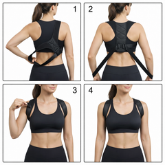 Adjustable Posture Corrector Back Support Brace Unisex