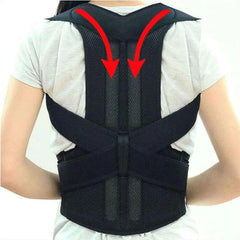 Adjustable Posture Corrector Low Back Shoulder Support