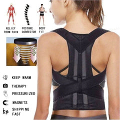 Adjustable Posture Corrector Low Back Shoulder Support